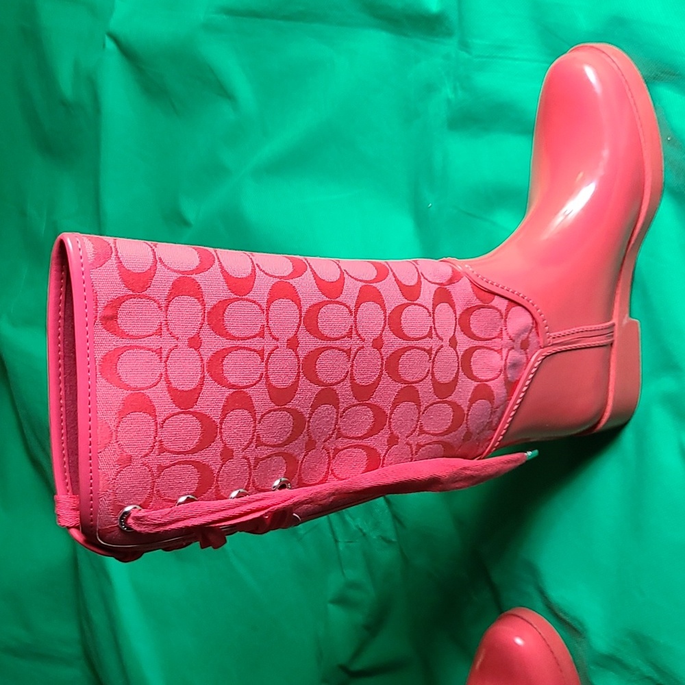 Ladies Coach Rainboots - Picture 3 of 10
